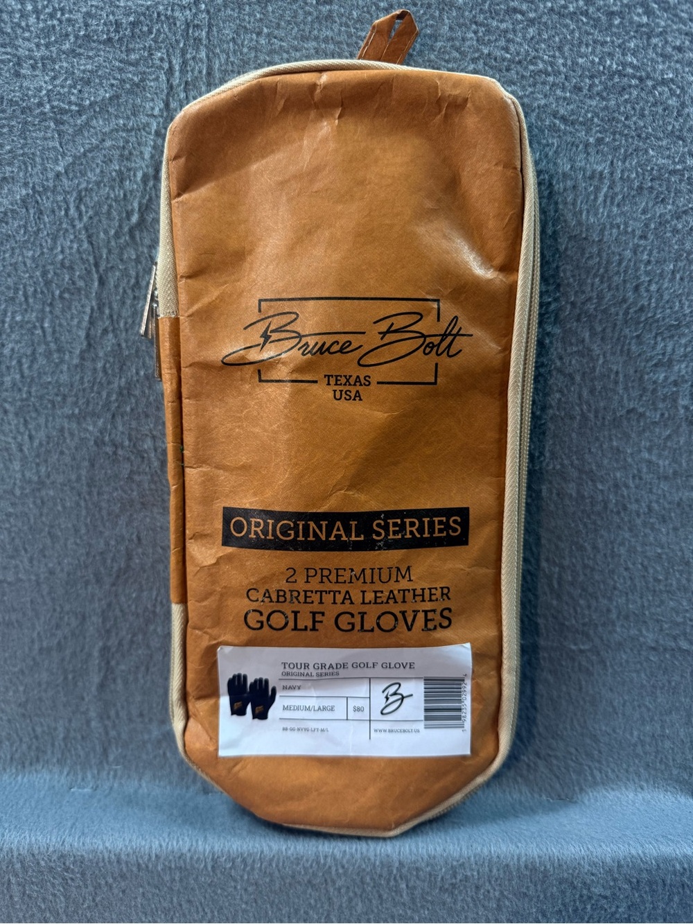 Bruce Bolt - Original Series Leather Golf Gloves - 2 Pack